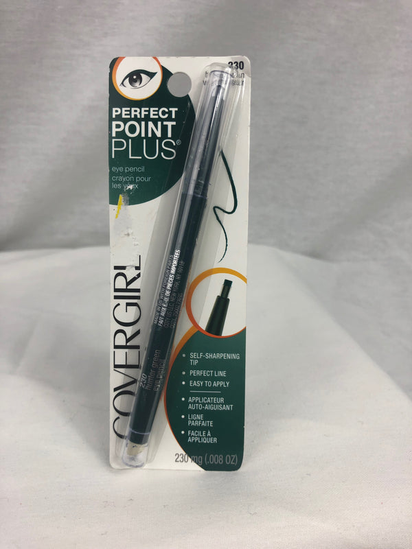 COVERGIRL Perfect Point PLUS Eyeliner Pencil, Hunter Green